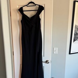 Elegant Black Evening Gown